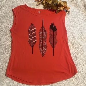 👚3/$10👚 Old Navy Sleeveless T-Shirt, Size M